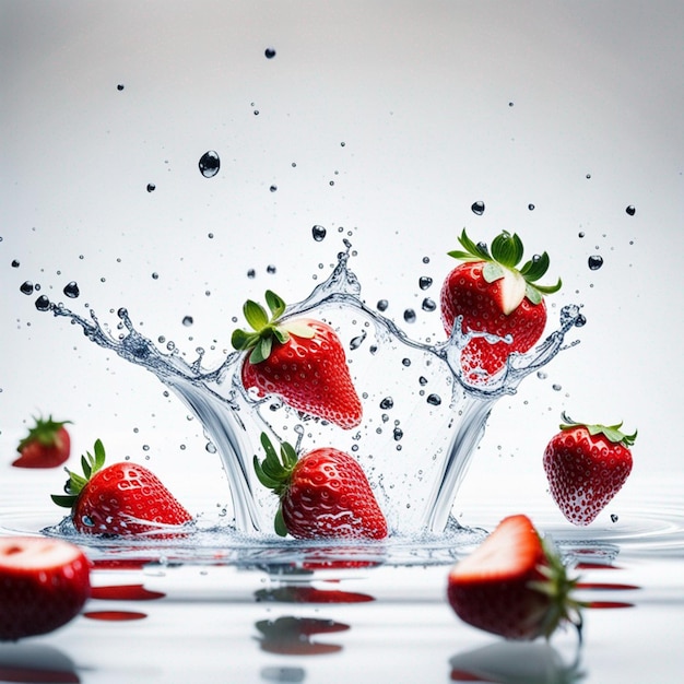 splash di fragole