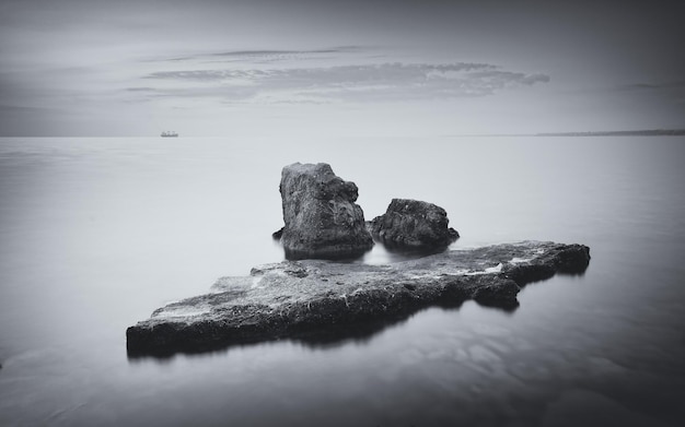 Splendida natura paesaggio marino