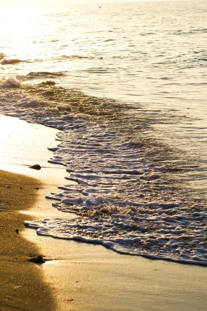 Splendida spiaggia spagnola in estate