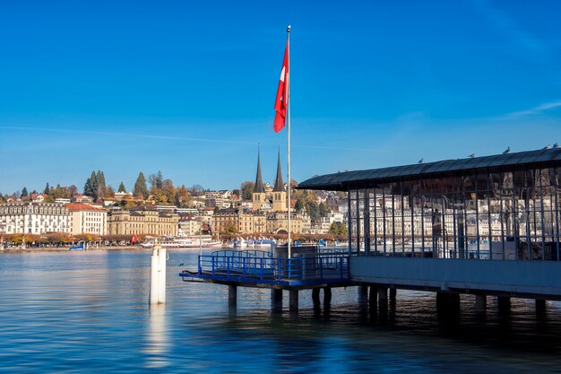 Splendida vista di Lucerna, in Svizzera