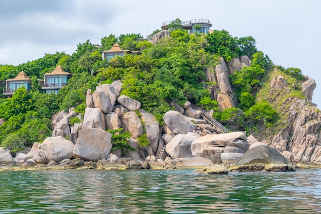 Splendida vista panoramica a Koh Tao Thailandia