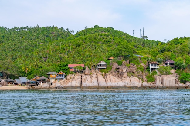 Splendida vista panoramica a Koh Tao Thailandia