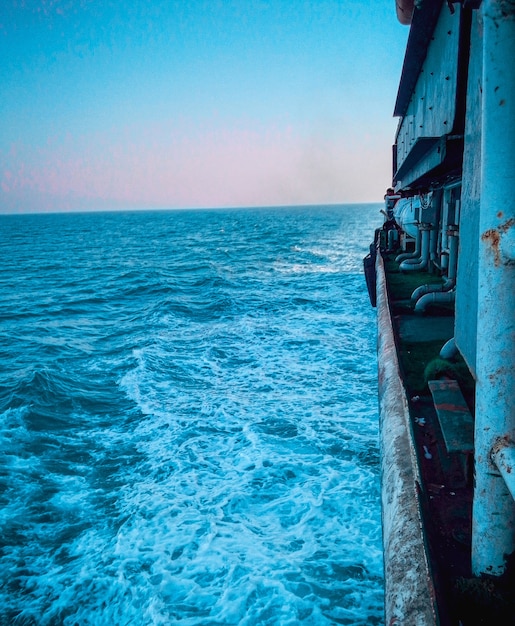 Splendida vista sul mare dal varo