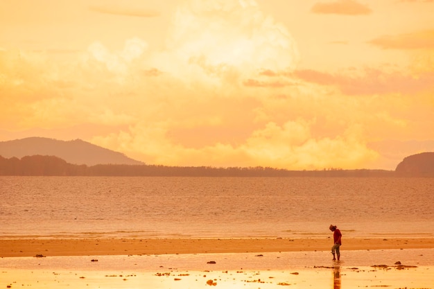 Splendida vista sul mare e sulle nuvole