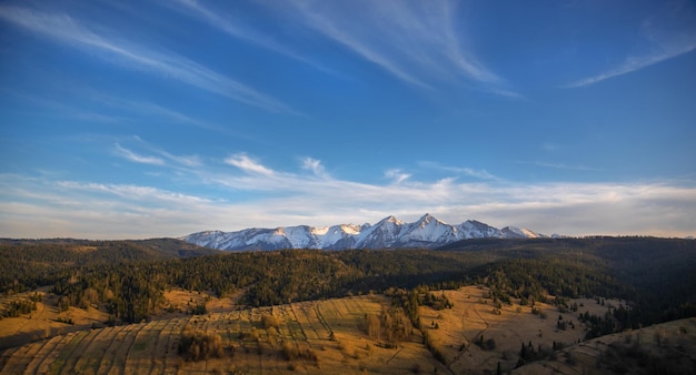 Splendida vista sulla natura della Slovacchia. Relax e tempo libero.