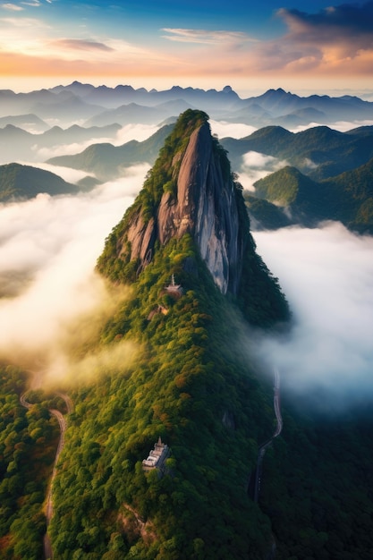 Splendida vista sulle montagne