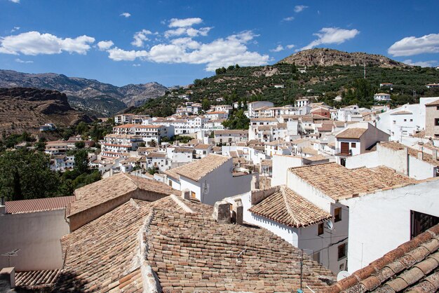 splendide viste sulla città di Castril a Granada