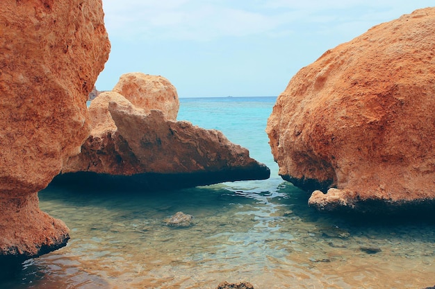 Splendide viste sulla costa del Mar Rosso