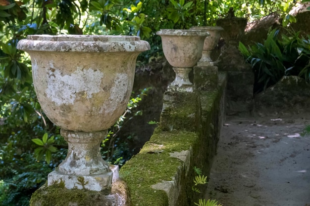 Splendidi dettagli del punto di riferimento da Quinta da Regaleira a Sintra