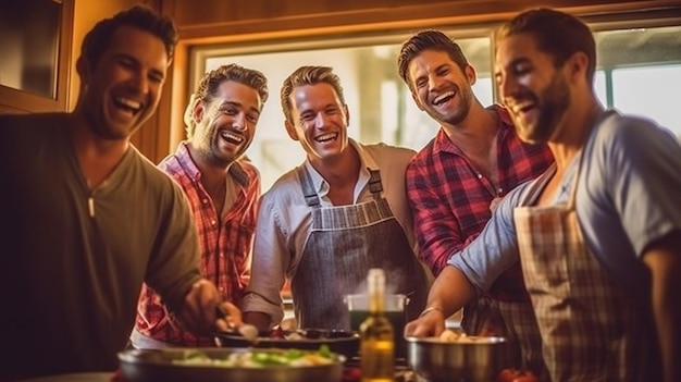 Splendidi interni della cucina con oggetti essenziali in fotografie accattivanti