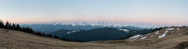 Splendido paesaggio della natura