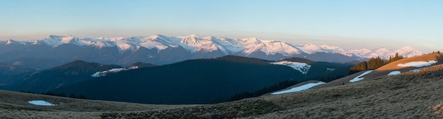 Splendido paesaggio della natura