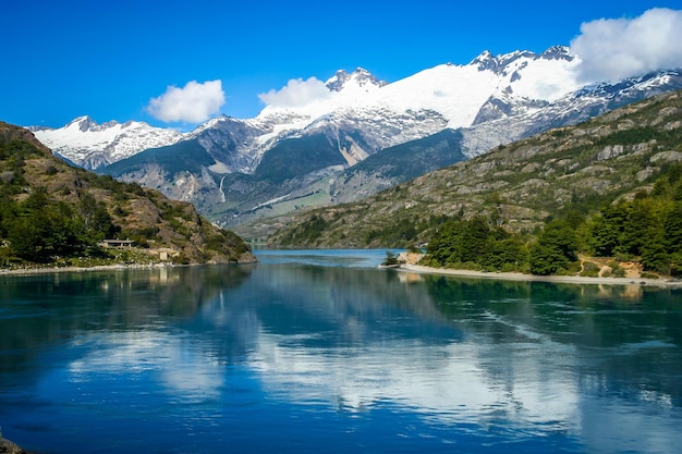 Splendido paesaggio della Patagonia