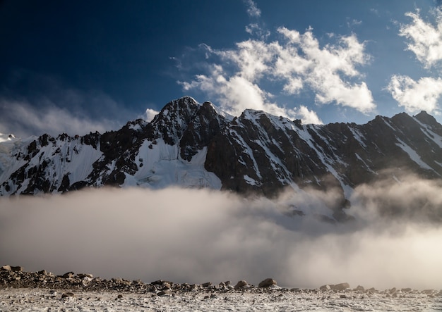 Splendido paesaggio montano