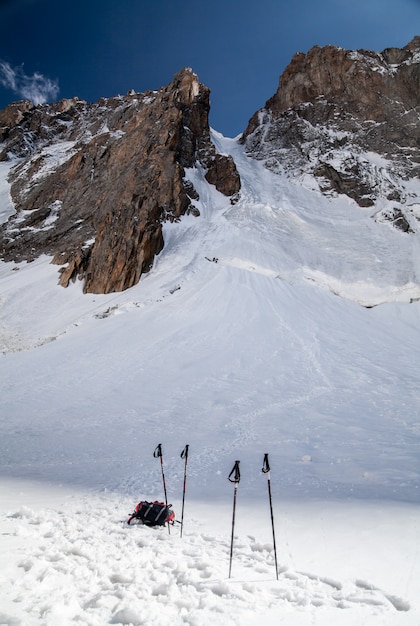 Splendido paesaggio montano