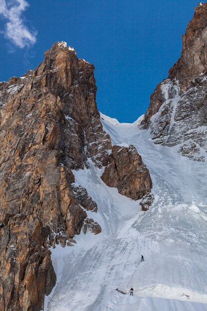 Splendido paesaggio montano