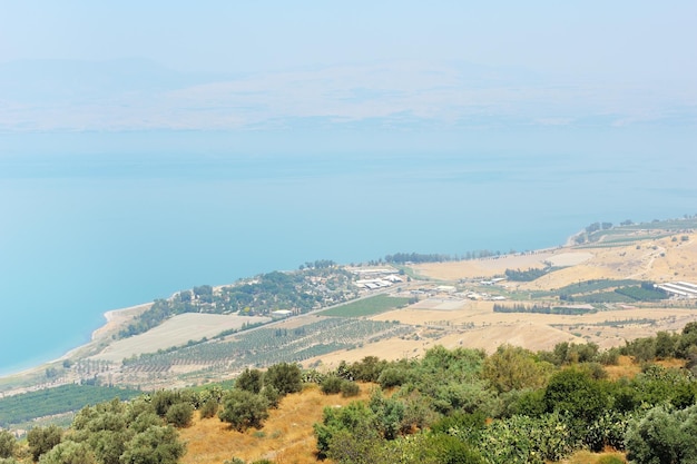 sponda nord del lago Kinneret