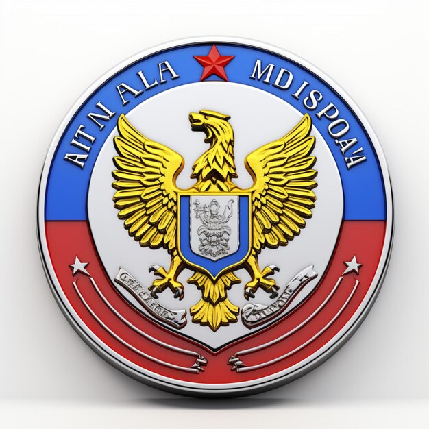 Sport nazionale della Moldavia con sfondo bianco hig