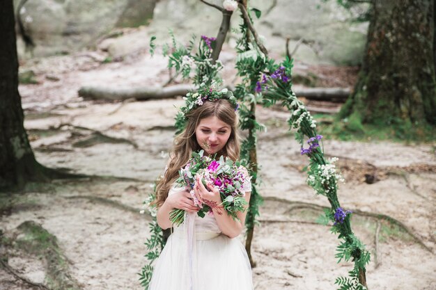 Sposa in montagna