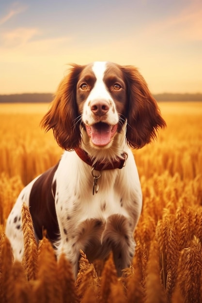 Springer spaniel inglese IA generativa