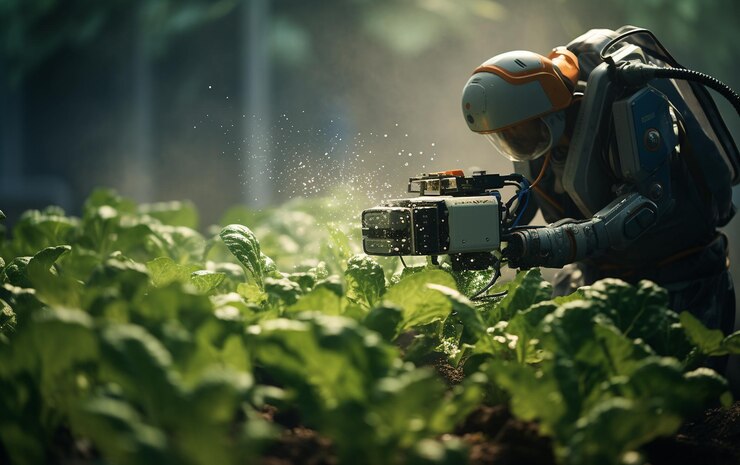 Spruzzatura automatica di fertilizzanti