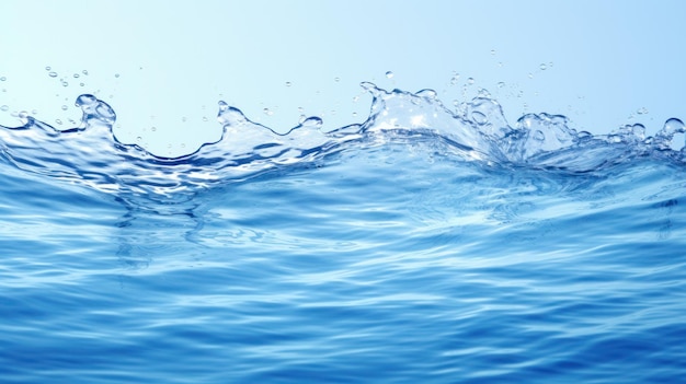 Spruzzi d'acqua Illustrazione AI GenerativexA