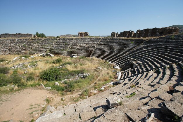 Stadio della città antica di Afrodisia ad Aydin Turkiye