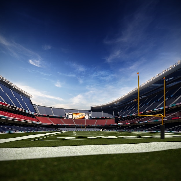 Stadio di calcio di football americano