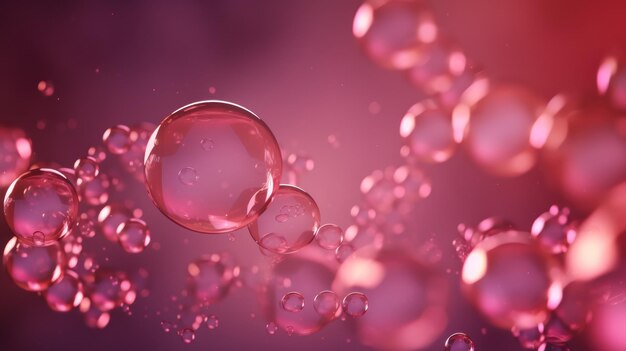 Stagione rosa astratta bokeh UHD