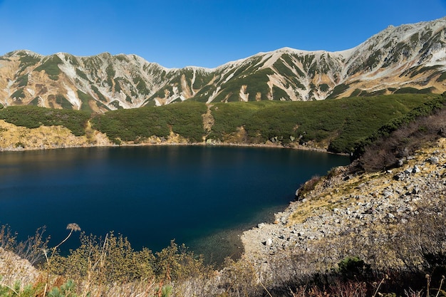 Stagno Mikuri a Tateyama del Giappone