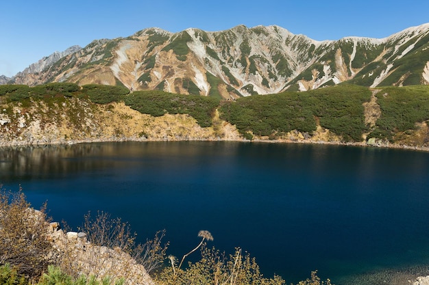 Stagno Mikuri a Tateyama del Giappone