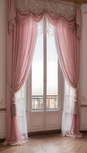 stanza rosa di lusso rosa