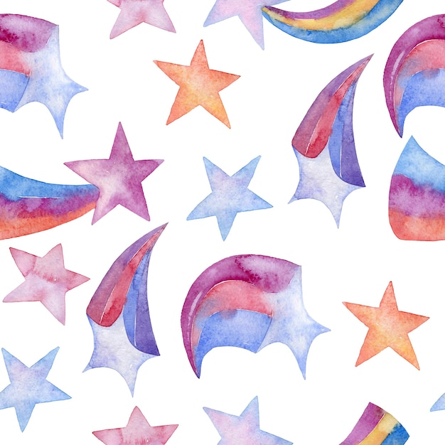 Star seamless pattern