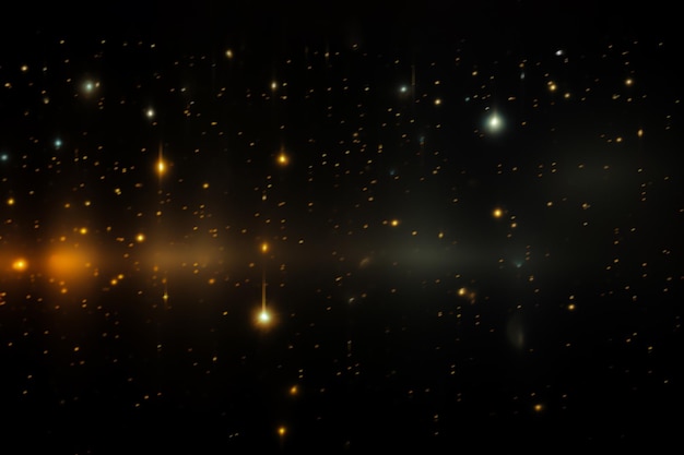 Star Shine Effect Photo Overlays Magical Light Twinkling Stars Ambiance da sogno Stile capriccioso