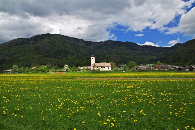 Stara Fuzina nelle Alpi della Slovenia