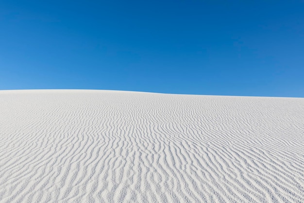 Stati Uniti d'America, New Mexico, Chihuahua Desert, White Sands National Monument, dune del deserto