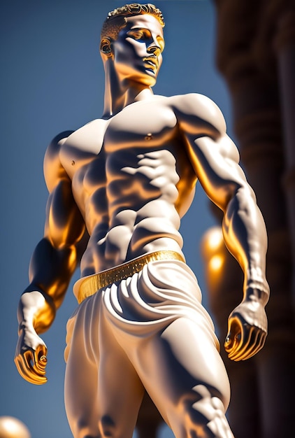 Statua del body builder