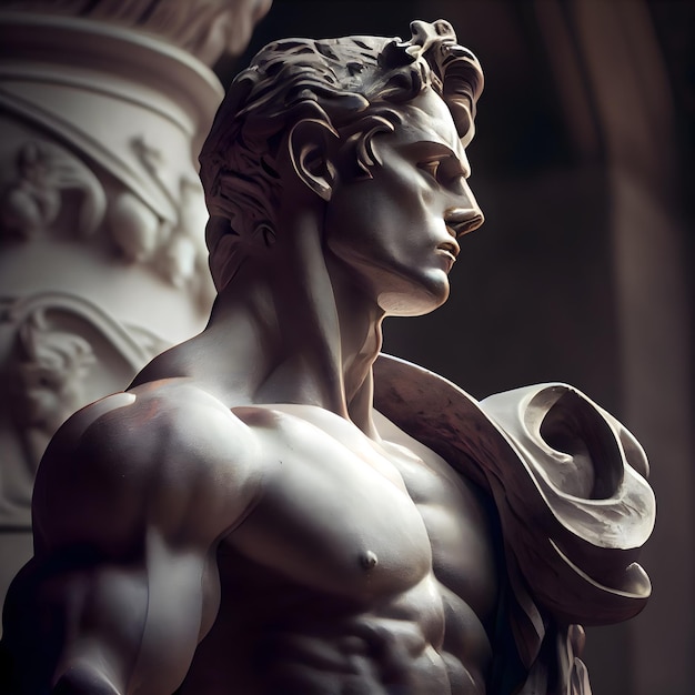 Statua del David di Michelangelo Firenze Toscana Italia