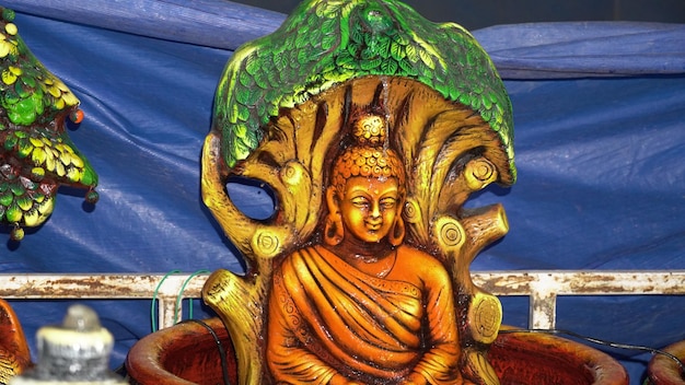 Statua dell'immagine di Gautam Buddha