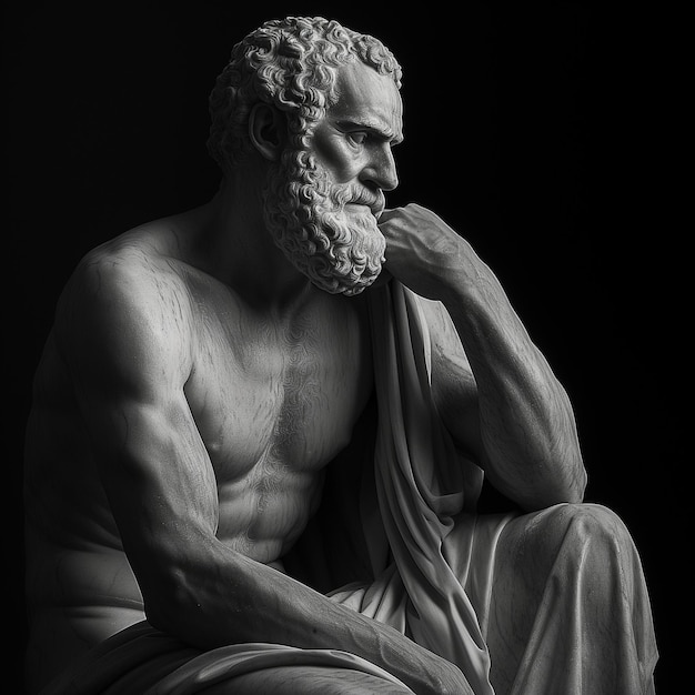 Statua dell'uomo stoico