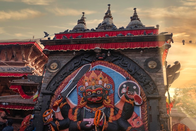 Statua di Kali a Kathmandu