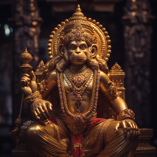 Statua di Lord Hanuman ji