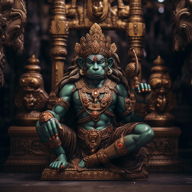 Statua di Lord Hanuman ji