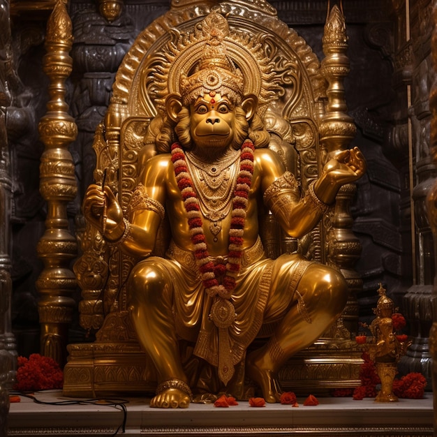 Statua di Lord Hanuman ji