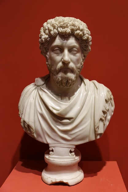 Statua di Marco Aurelio nel Museo di Efeso, città di Selcuk, Smirne, Turchia