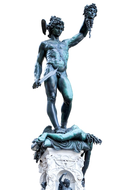 Statua di Perseo con la testa di Medusa a Firenze