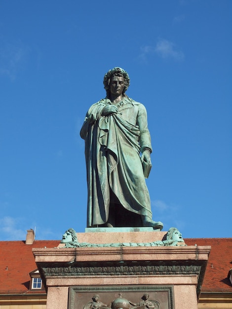 Statua di Schiller, Stoccarda