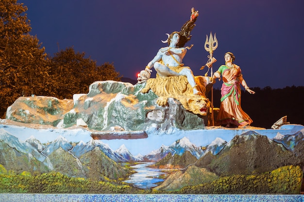 Statue in Rishikesh