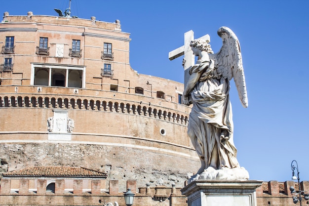 Statue sul ponte di Sant&#39;Angelo