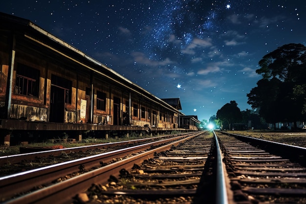 Stazione abbandonata dell'Abbraccio Stellare che riecheggia i fischi di un tempo